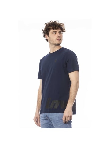 Invicta Blau Baumwolle Herren T-Shirt