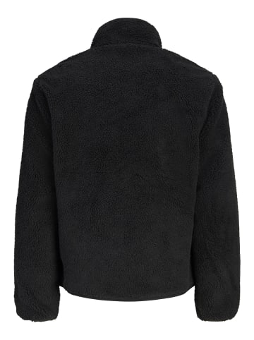 Jack & Jones Teddyfell Jacke in Black
