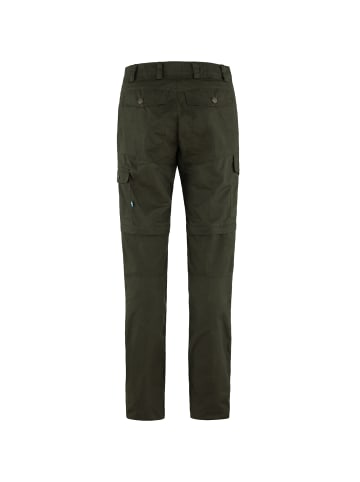 FJÄLLRÄVEN Outdoorhose Karla Pro Zip-off Trousers in Dunkeloliv