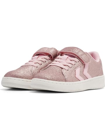 Hummel Kinder Sportschuh "Derby Court Xm Jr" in Pink