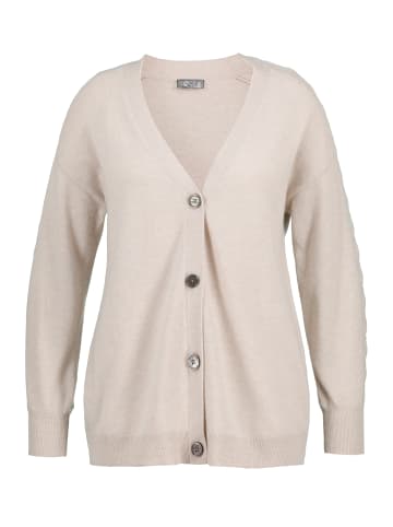 Ulla Popken Strickjacke in beige