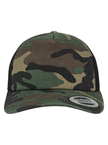  Flexfit Trucker - Classic in woodcamo/blk
