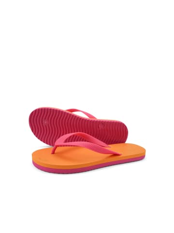 Flip Flop Zehentrenner "originals*color block" in Orange / Pink