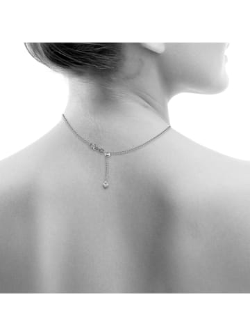 SilberDream 925 Sterling Silber Damen SilberDream Halsketten Herz  ca. 45cm