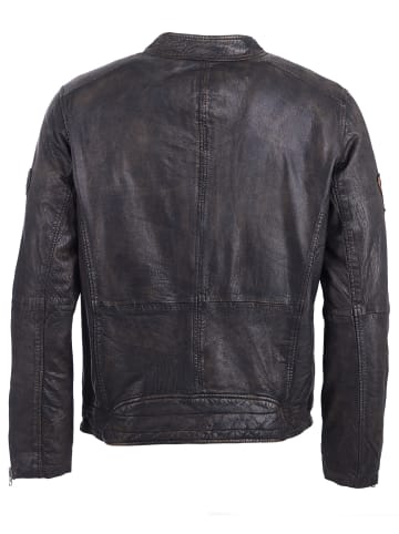 Mustang Lederjacke Varberg in dunkelbraun