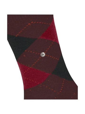 Burlington Socken 2er Pack in Rot/Schwarz