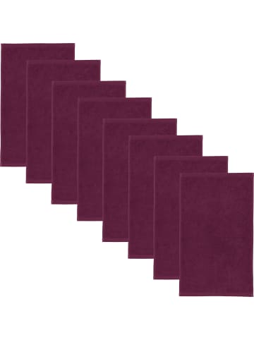 Erwin Müller Frottier Gästetuch 8er-Pack Heidenheim in beere