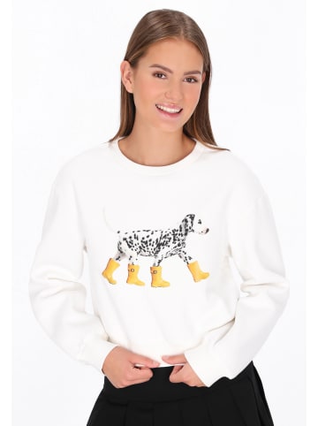 myMo Women Sweatshirt in offwhite