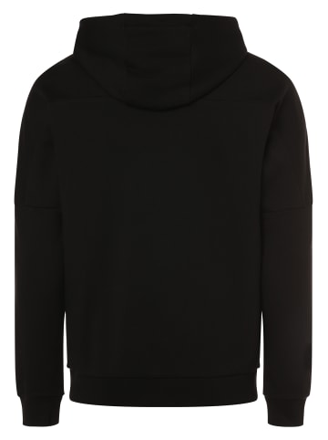 EA7 Kapuzenpullover in schwarz