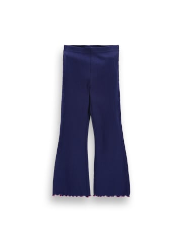 Coccodrillo Gerippte Leggings mit langem Bein in dunkelblau