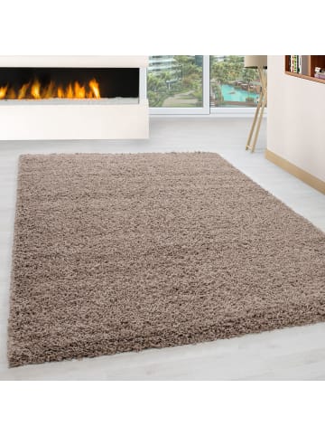 Teppich Boss Hochflor Teppich Lux Beige