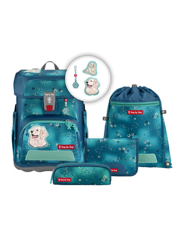 Step by Step 5tlg. Ranzen-Set CLOUD in Dog Basty