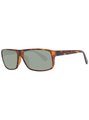Serengeti Unisex Sonnenbrillen Rechteck Braun