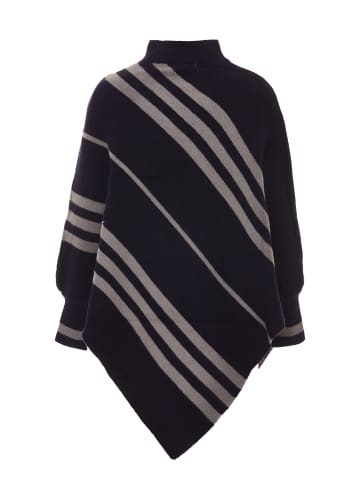ALARY Damen Poncho in Marine