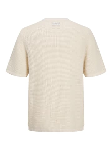 Jack & Jones Gestricktes T-Shirt in Sea Salt