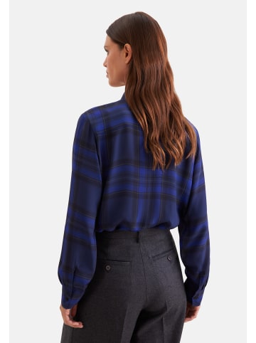 Seidensticker Hemdbluse Regular in Mittelblau