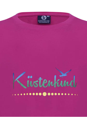 SCHIETWETTER "Küstenkind", Rundhals in pink-rainbow