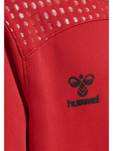 Hummel Verstellbare Taille Kapuzenpullover Hmllead Kinder in TRUE RED