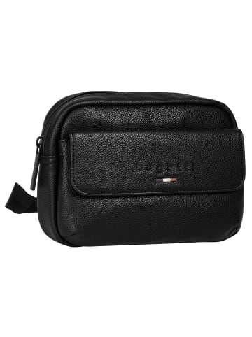 Bugatti Gürteltasche RICO Kunstfaser in schwarz