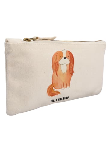 Mr. & Mrs. Panda Baumwolltasche Hund Cavalier King Charles Spani... in Weiß