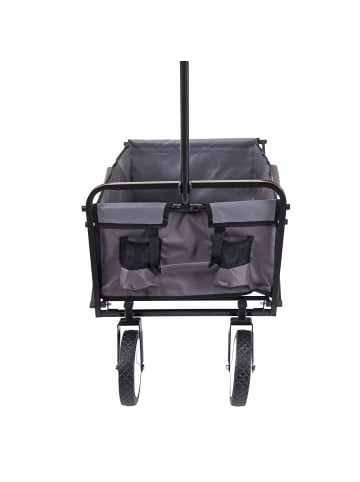 MCW Faltbarer Bollerwagen E38, Ohne Dach/Hecktasche grau