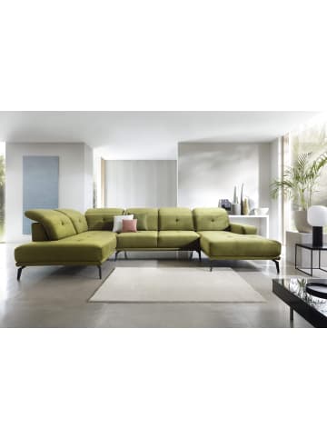 MF Design Brita Recamiere Links in Moos -  (L) 205 x (B) 350 x (H) 107 cm