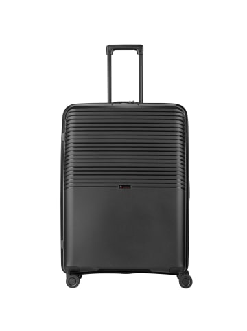 Pack Easy Jet 4 Rollen Trolley 75 cm mit Dehnfalte in schwarz