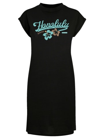 F4NT4STIC Short Sleeve Dress Honolulu in schwarz