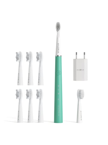 Ailoria PRO SMILE SET usb-schallzahnbürste in Mint