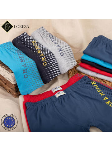 LOREZA 10er Set Boxershorts - Champion- Bunt