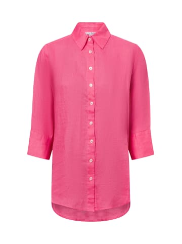 Marie Lund Leinenbluse Rihab in koralle - 0031