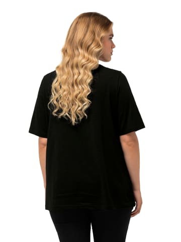 Ulla Popken Shirt in schwarz