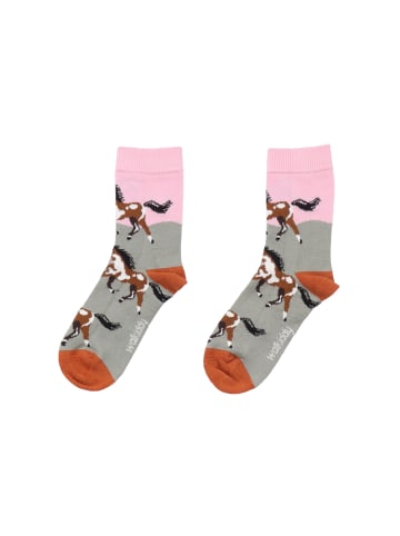 Walkiddy Socken The Horses - Baumwolle (Bio)
