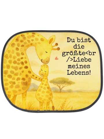 Mr. & Mrs. Panda Sonnenschutz Autoscheibe Giraffe Kind Design mi... in Weiß