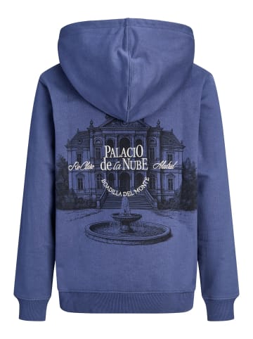JACK & JONES Junior Kapuzenpullover in Crown Blue