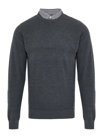 Threadbare Strickpullover THB Jumper Andy in Charcoal