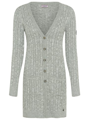 Kangaroos Longstrickjacke in salbei meliert