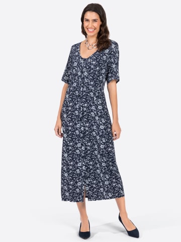 WITT WEIDEN Sommerkleid in marine-bedruckt