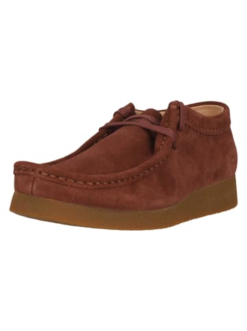 Clarks Mokassin WallabeeEVOSh in 4133A Maroon Suede