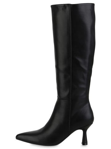 VAN HILL Klassische Stiefel Carolyn in Schwarz