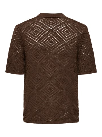 ONLY & SONS Strickpullover in Demitasse