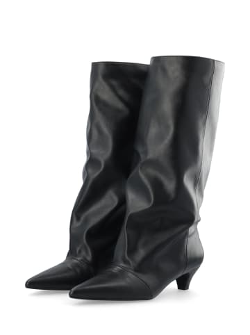 Bianco Kniehohe Stiefel in Black1