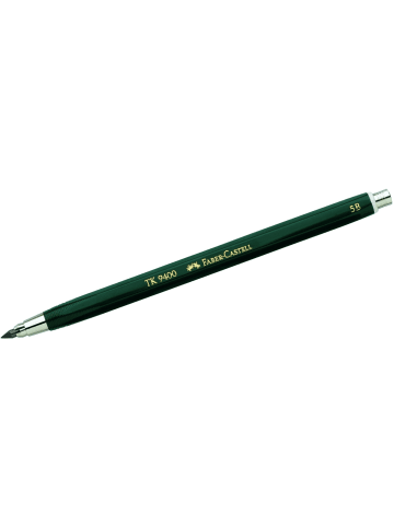 Faber-Castell Fallminenstift TK 9400 3,15mm 5B dunkelgrün