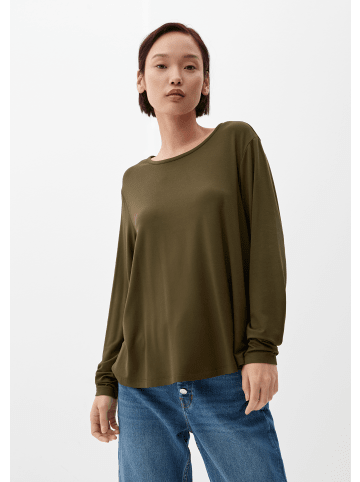 s.Oliver T-Shirt langarm in Olive