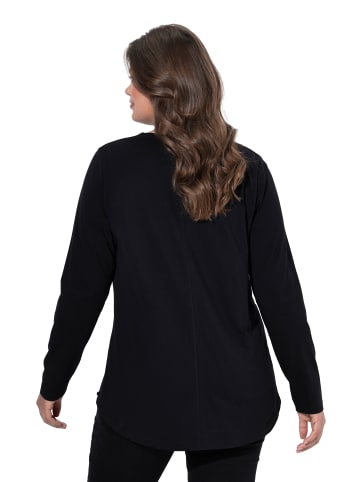 LAURASØN Langarmshirt in schwarz