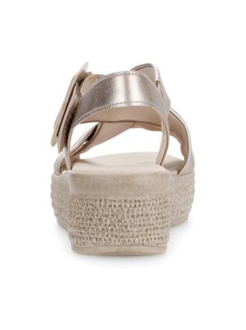 Gabor Keilsandaletten in Gold