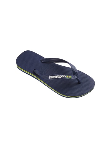 Havaianas Kinder-Flip-Flops mit H.Brasil-Logo Blau