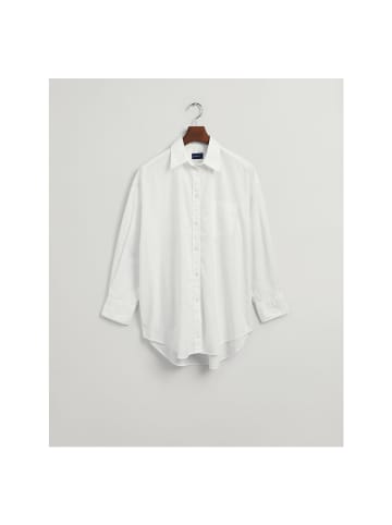 Gant Langarmbluse in white