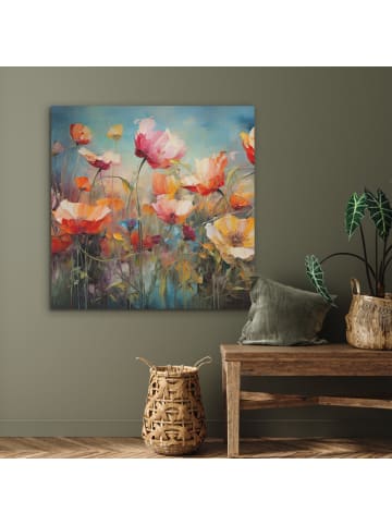 OnlyWow Akustibild Bunte Blumen