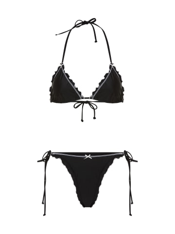 LSCN BY LASCANA Triangel-Bikini in schwarz